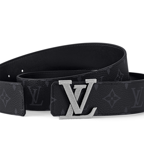 LV Stitch 40mm Reversible Belt Monogram Eclipse in Men's Accessories Men's Belts collections by Louis Vuitton (Product zoom)
