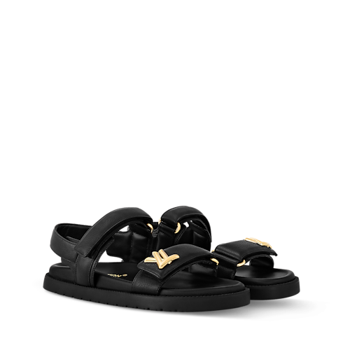 LV Sunset Flat Comfort Sandal in Women's Shoes Sandals collections by Louis Vuitton (Product zoom)
