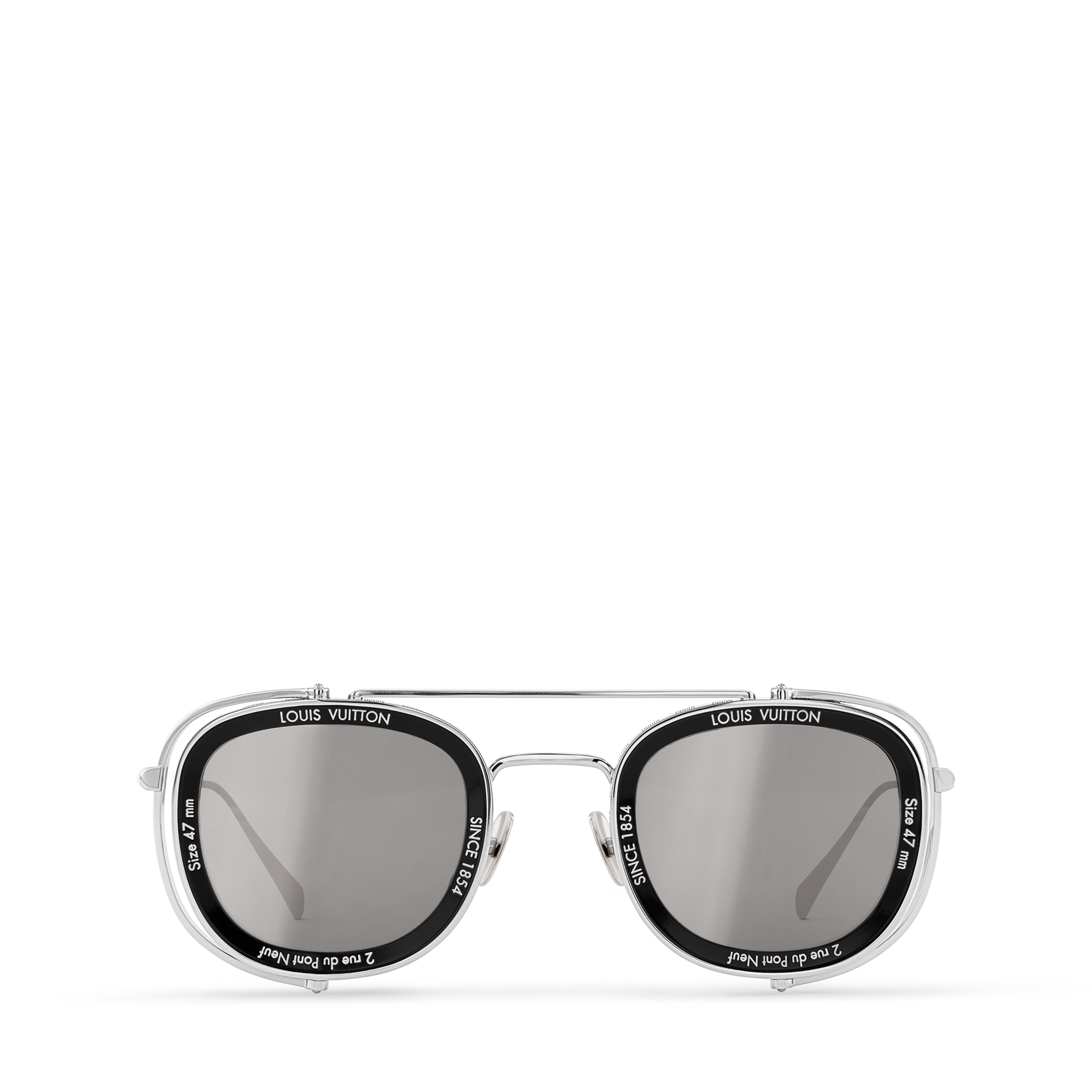 LV Super Vision Metal Pilot Square Sunglasses . in Men