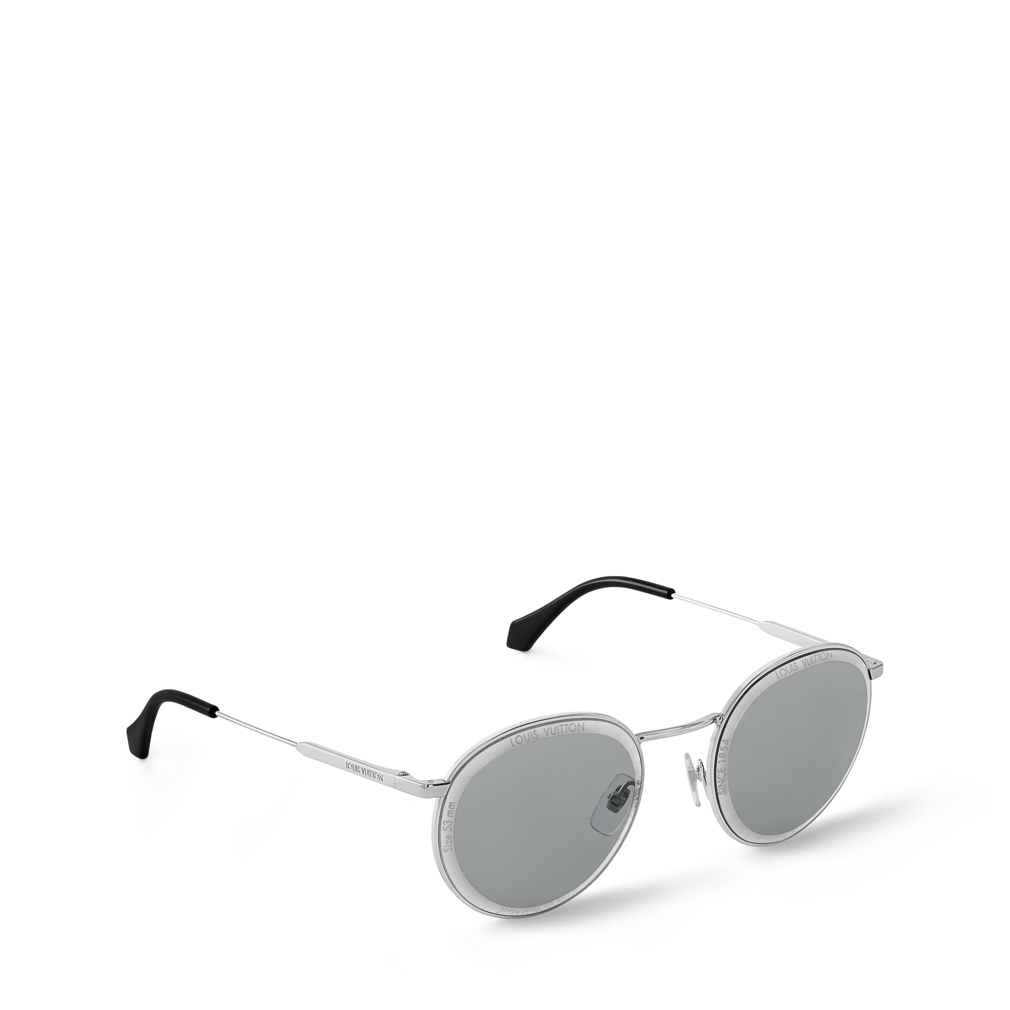 LV Super Vision Metal Round Sunglasses . in Men