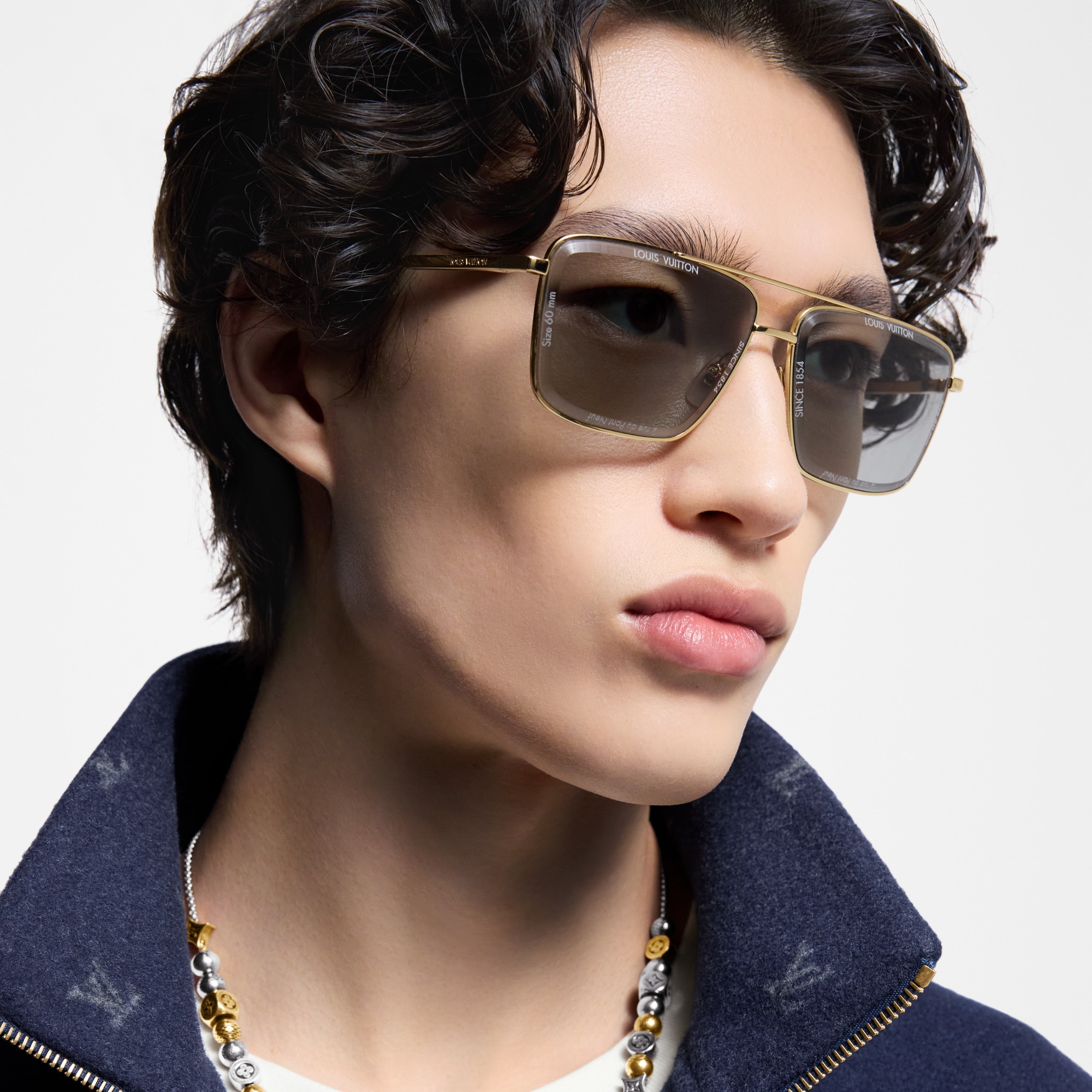 LV Super Vision Metal Square Sunglasses . in Men