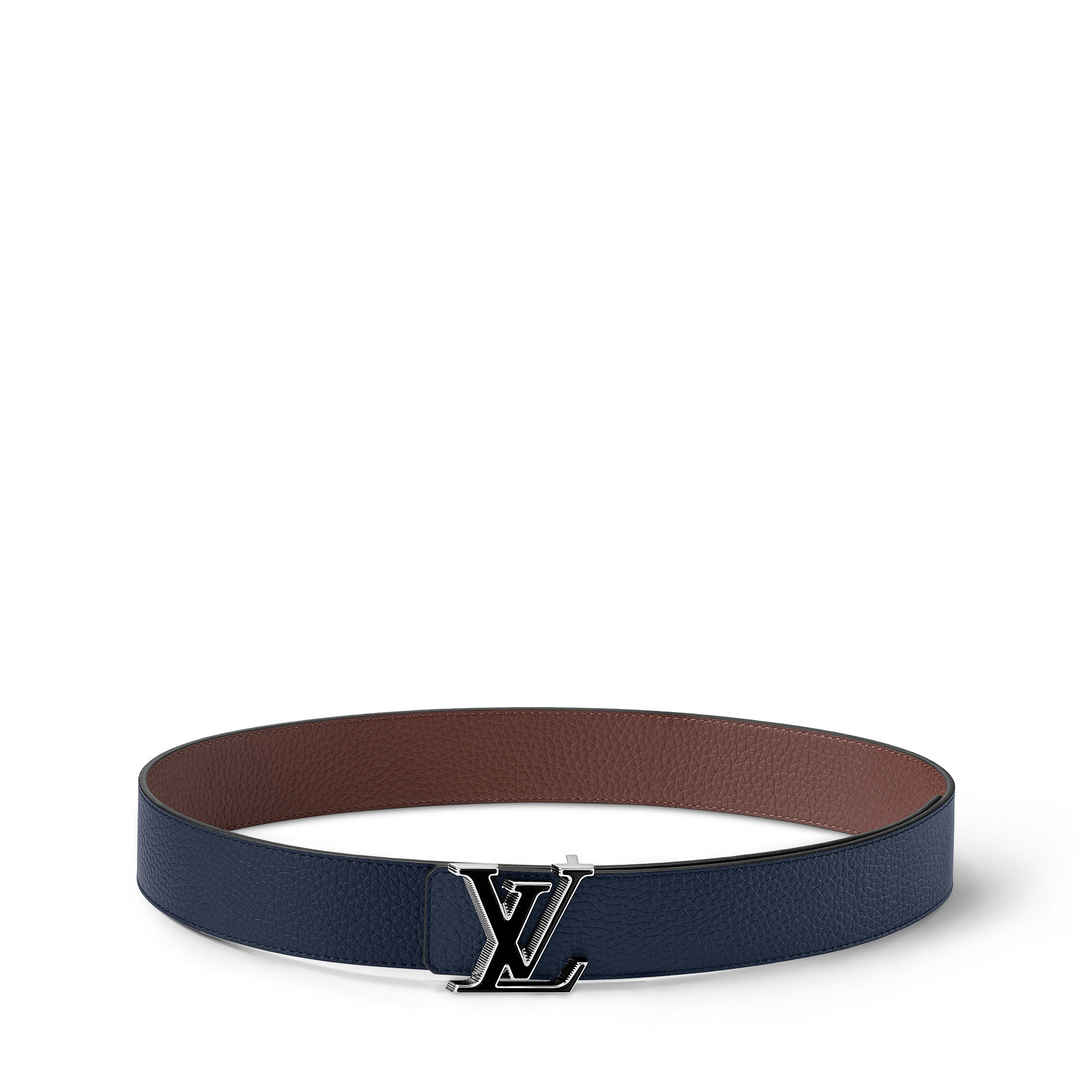 LV Tilt 40mm Reversible Belt Taurillon in Men