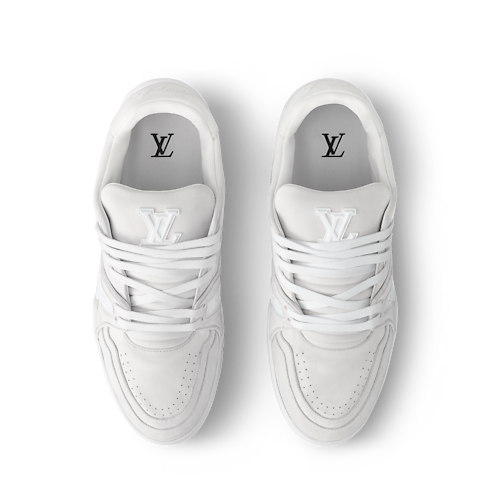 LV Trainer Distressed Sneaker in Men's Shoes Sneakers for Men collections by Louis Vuitton (Product zoom)
