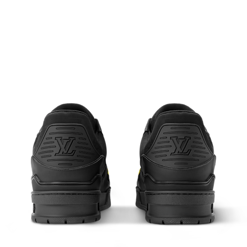 LV Trainer Sneaker back view