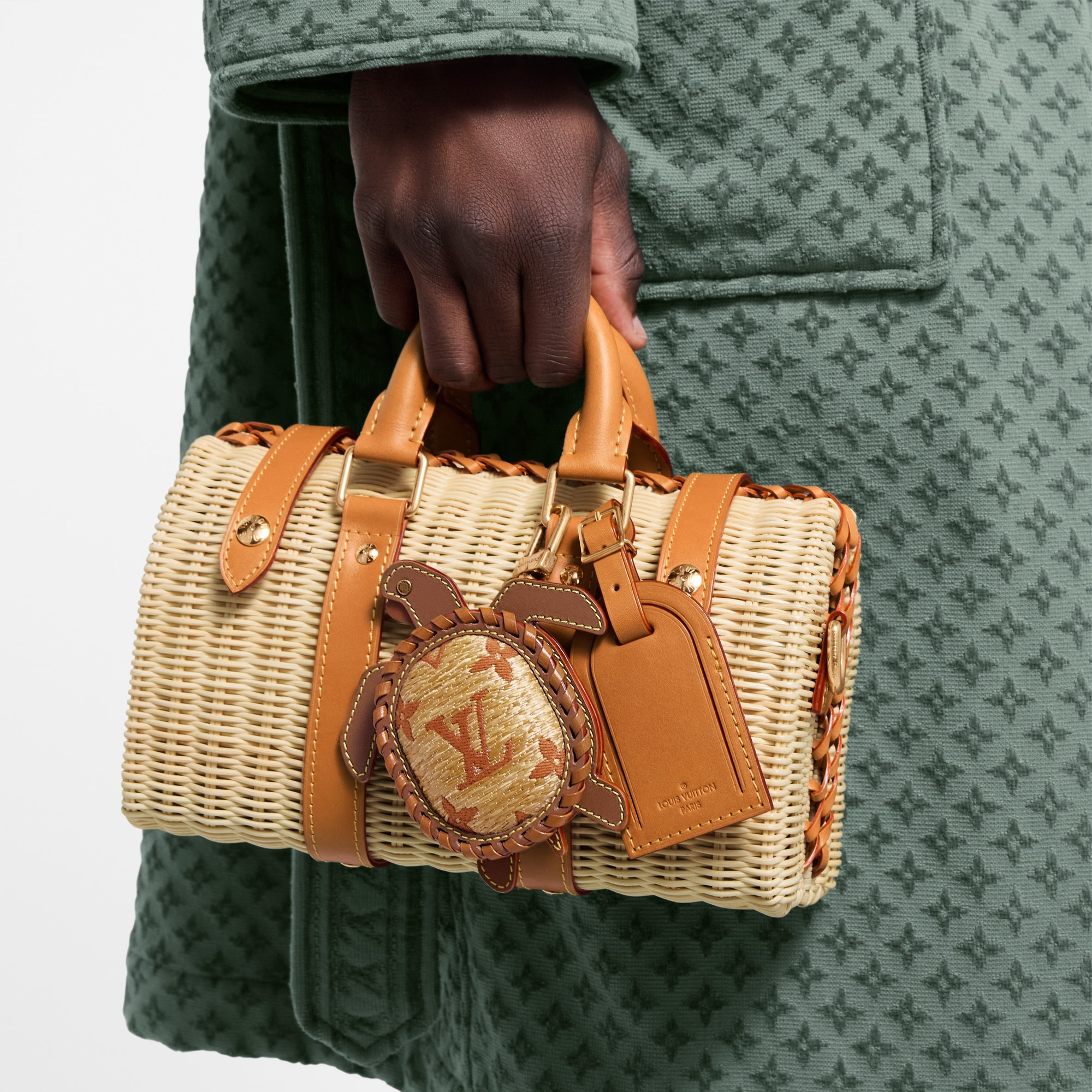 LV Turtle Pouch Bag Charm . in Men