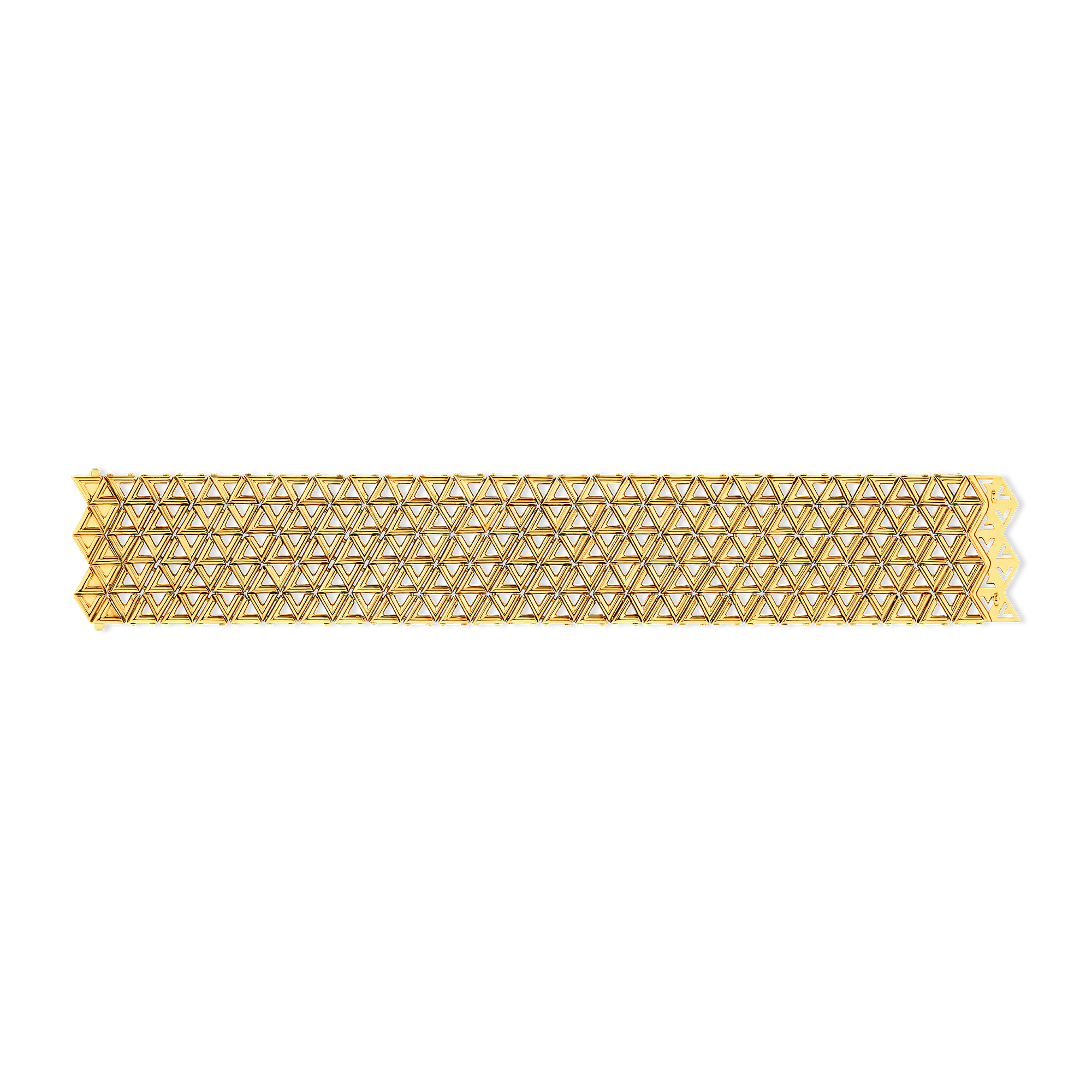 LV Volt Mesh Bracelet, Yellow Gold  in Jewellery