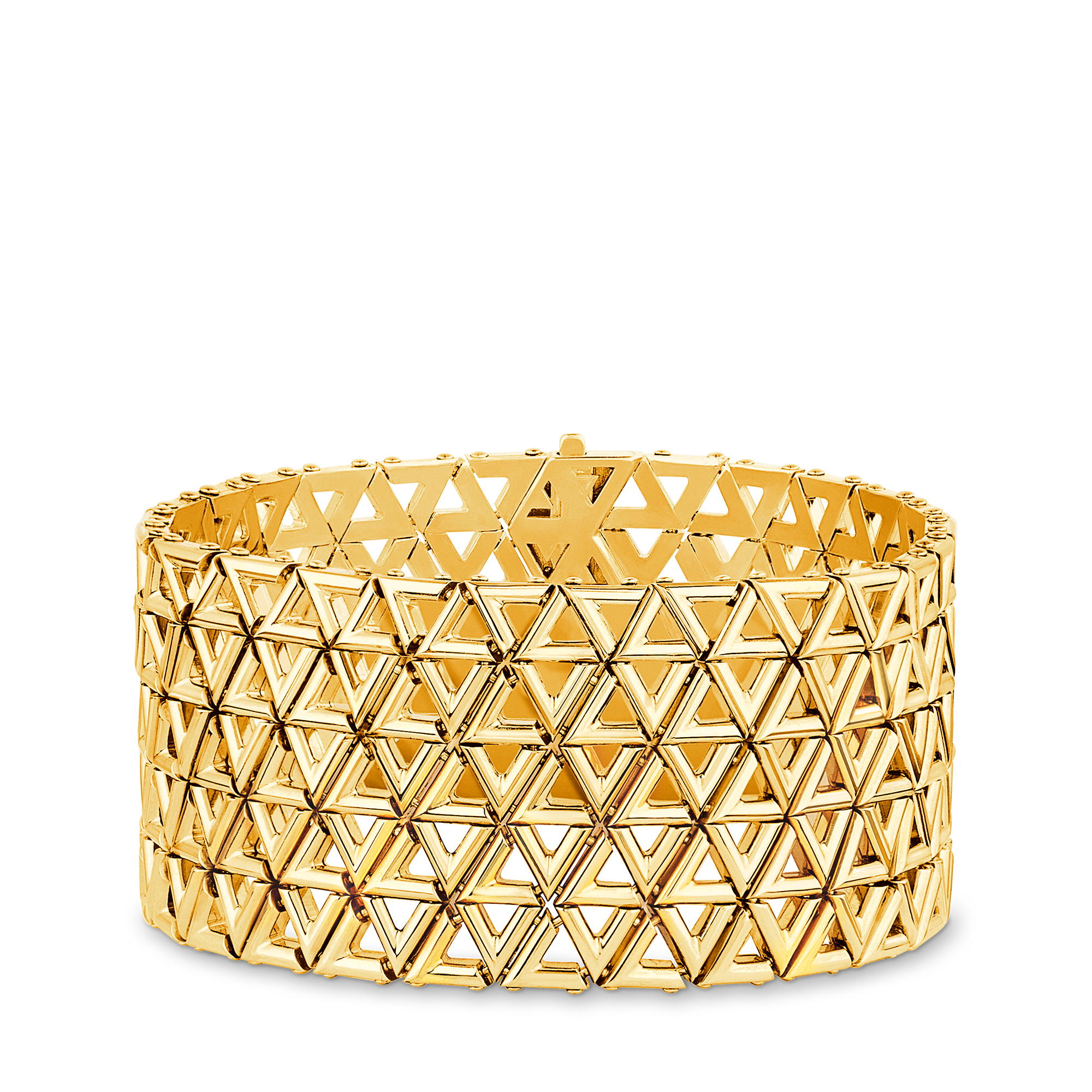 LV Volt Mesh Bracelet, Yellow Gold  in Jewellery