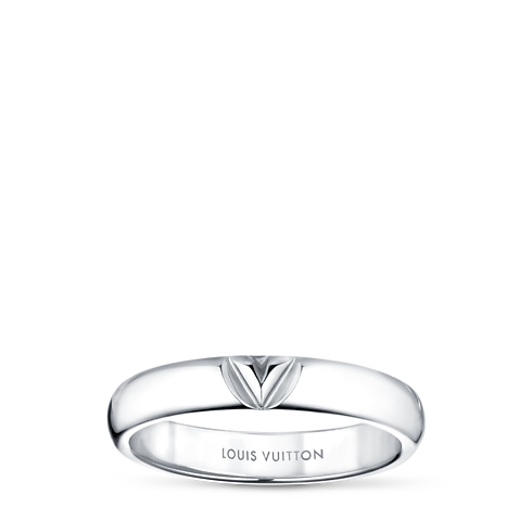 LV Volt Multi Wedding Band, White Gold in Jewellery's Categories All Fine Jewellery collections by Louis Vuitton (Product zoom)