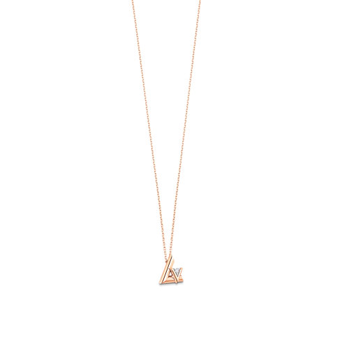 LV Volt One Small Pendant, Pink Gold And Diamond in Jewellery's Categories All Fine Jewellery collections by Louis Vuitton (Product zoom)