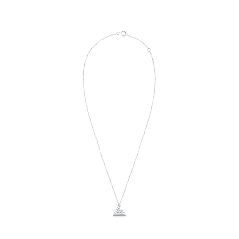LV Volt One Small Pendant, White Gold And Diamond in Jewellery's Categories All Fine Jewellery collections by Louis Vuitton (Product zoom)