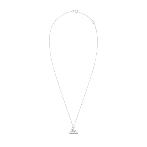 LV Volt One Small Pendant, White Gold And Diamond in Jewellery's Categories All Fine Jewellery collections by Louis Vuitton (Product zoom)