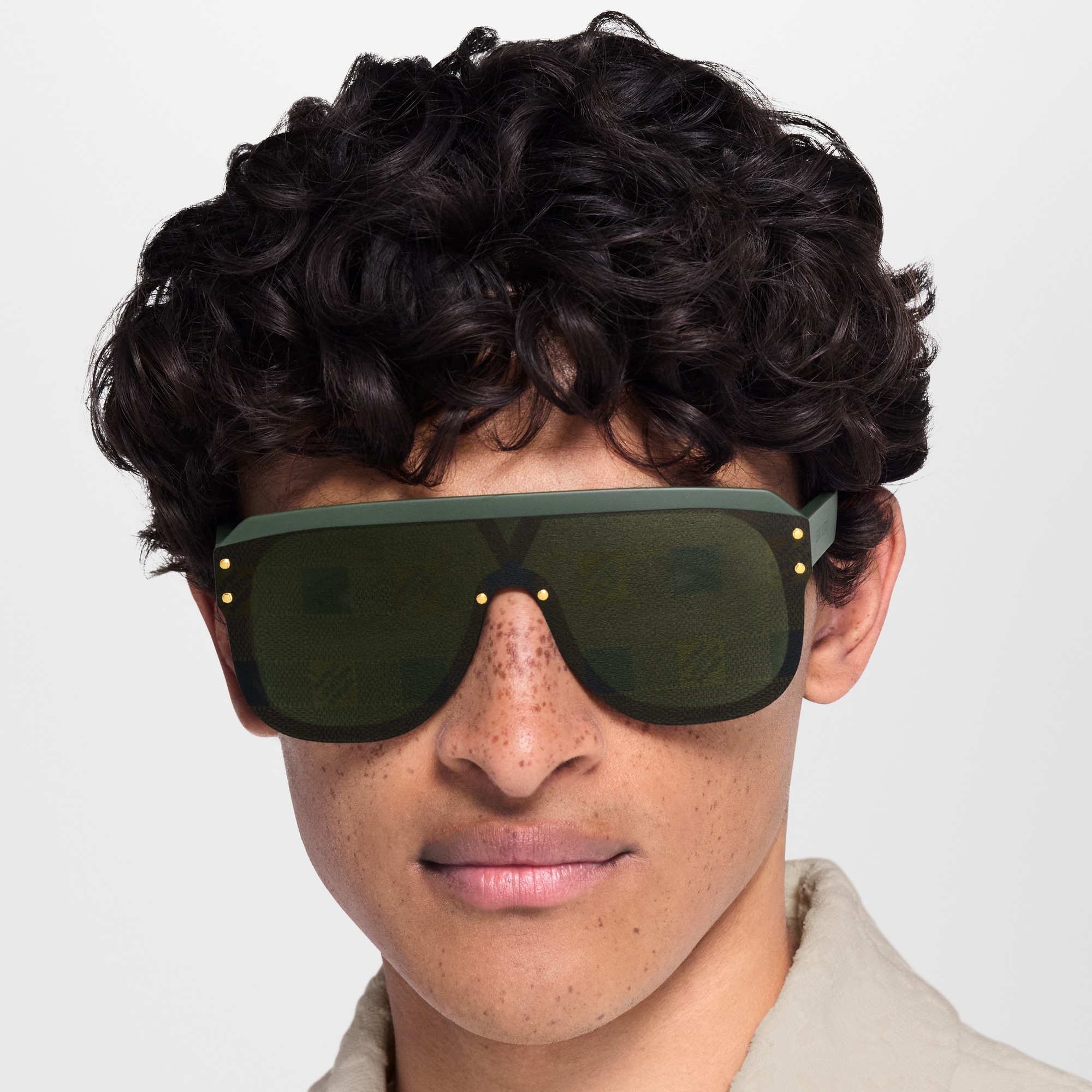 LV Waimea Mask Round Sunglasses . in Men