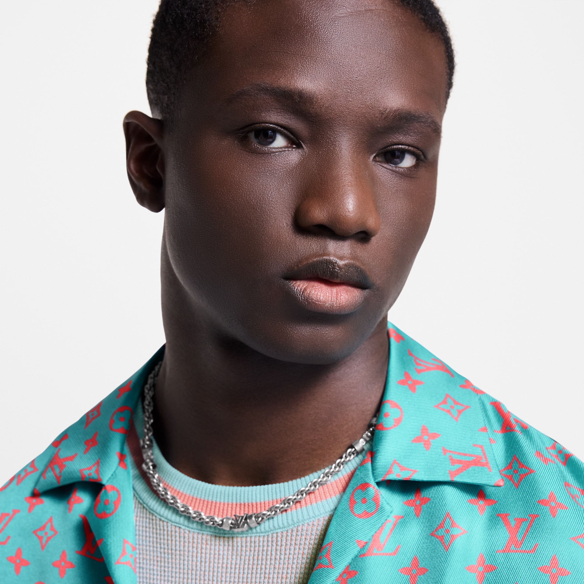 LV Wire Necklace . in Men