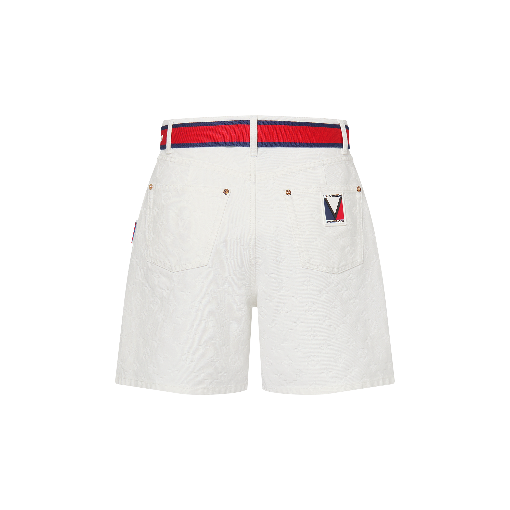 LV x AC Embossed Monogram Shorts  in Women
