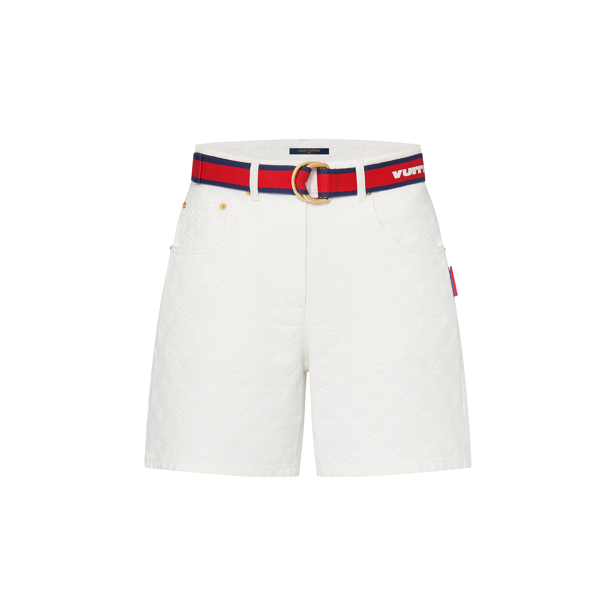 LV x AC Embossed Monogram Shorts  in Women