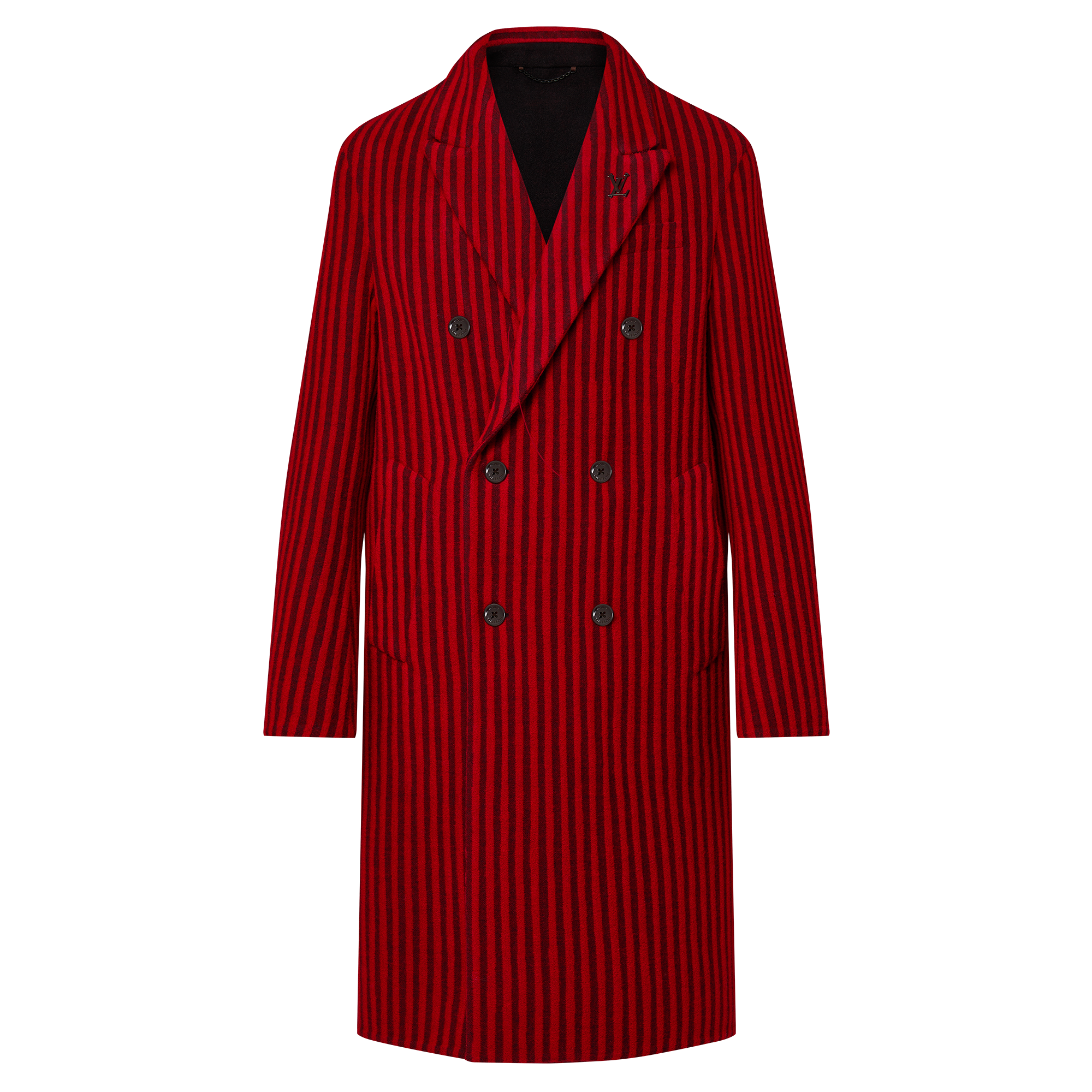 LV x Park Seo-Bo Doubleface Wool And Silk-Blend Coat  in Men