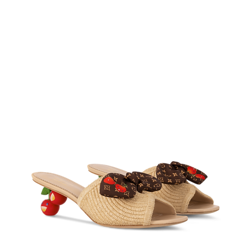 LV x TM Cherie Mule in Women's Shoes Mules and Slides collections by Louis Vuitton (Product zoom)