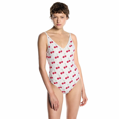 LV x TM Cherry Swimsuit in Women's Ready-to-Wear Swimwear collections by Louis Vuitton (Product zoom)