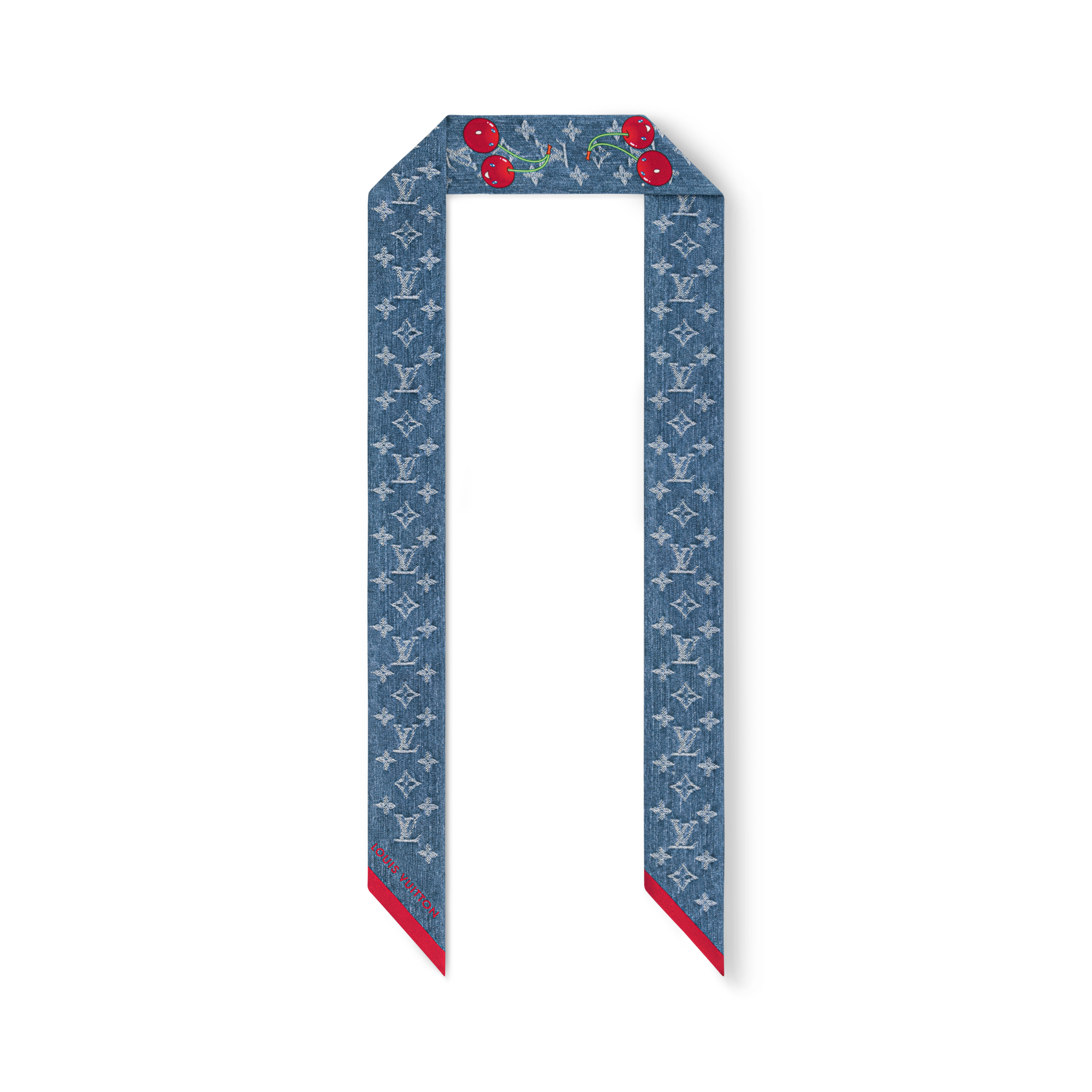 LV x TM Denim Cerise Bandeau . in Women