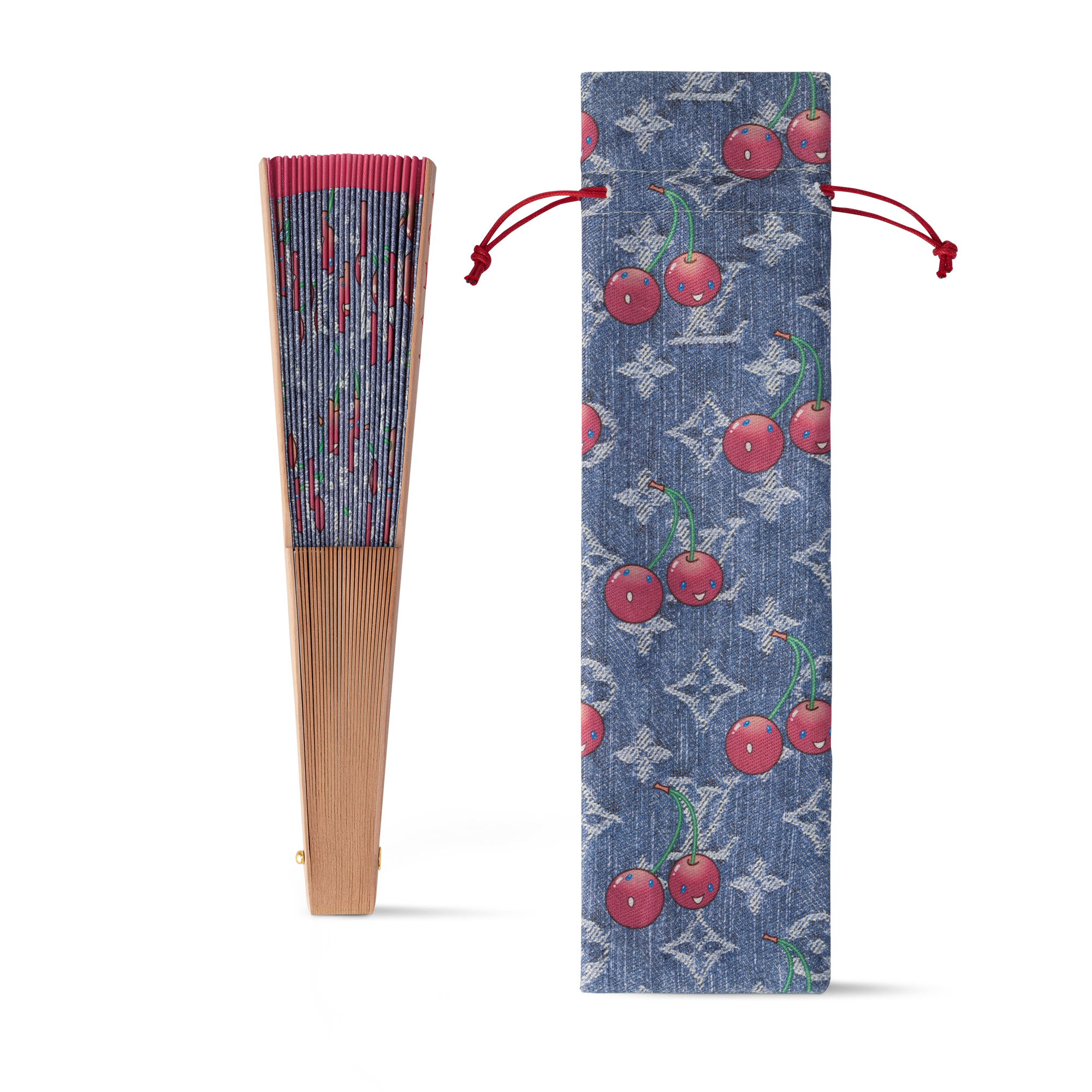 LV x TM Fan Cherry  in Trunks, Travel and Home