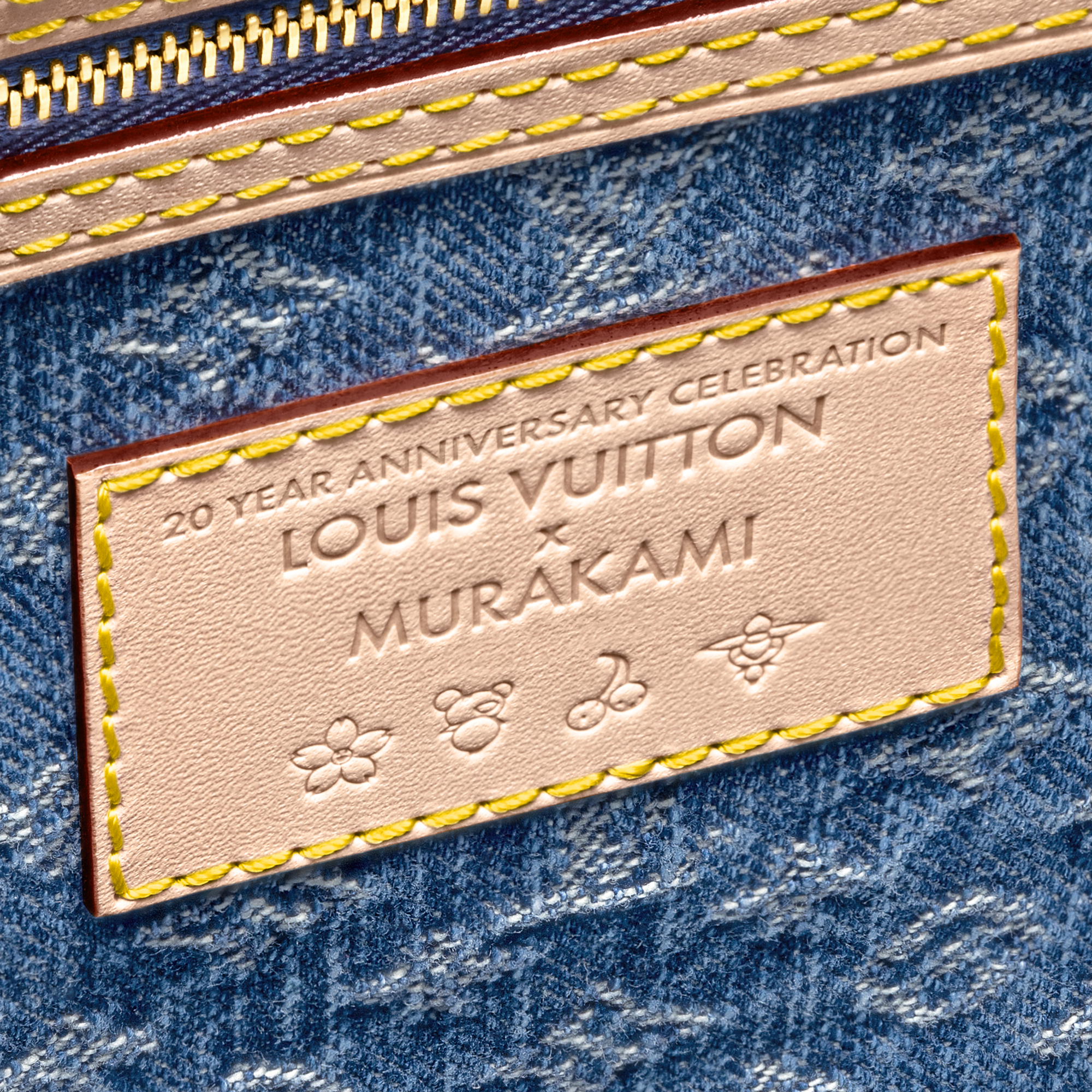 LV x TM Keepall Bandoulière 45 Monogram Denim in Women