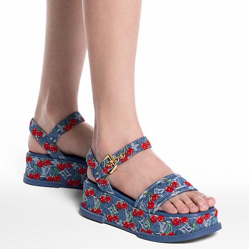 LV x TM Maya Platform Sandal in Women's Shoes Sandals collections by Louis Vuitton (Product zoom)