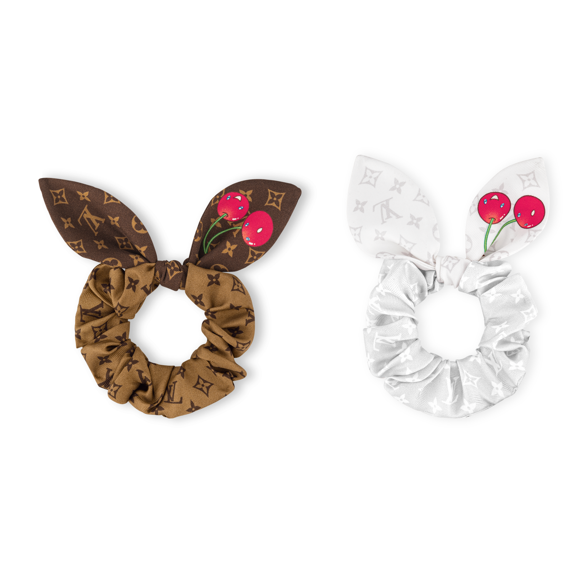 LV x TM Monogram Cerise Set of Scrunchies . in Women