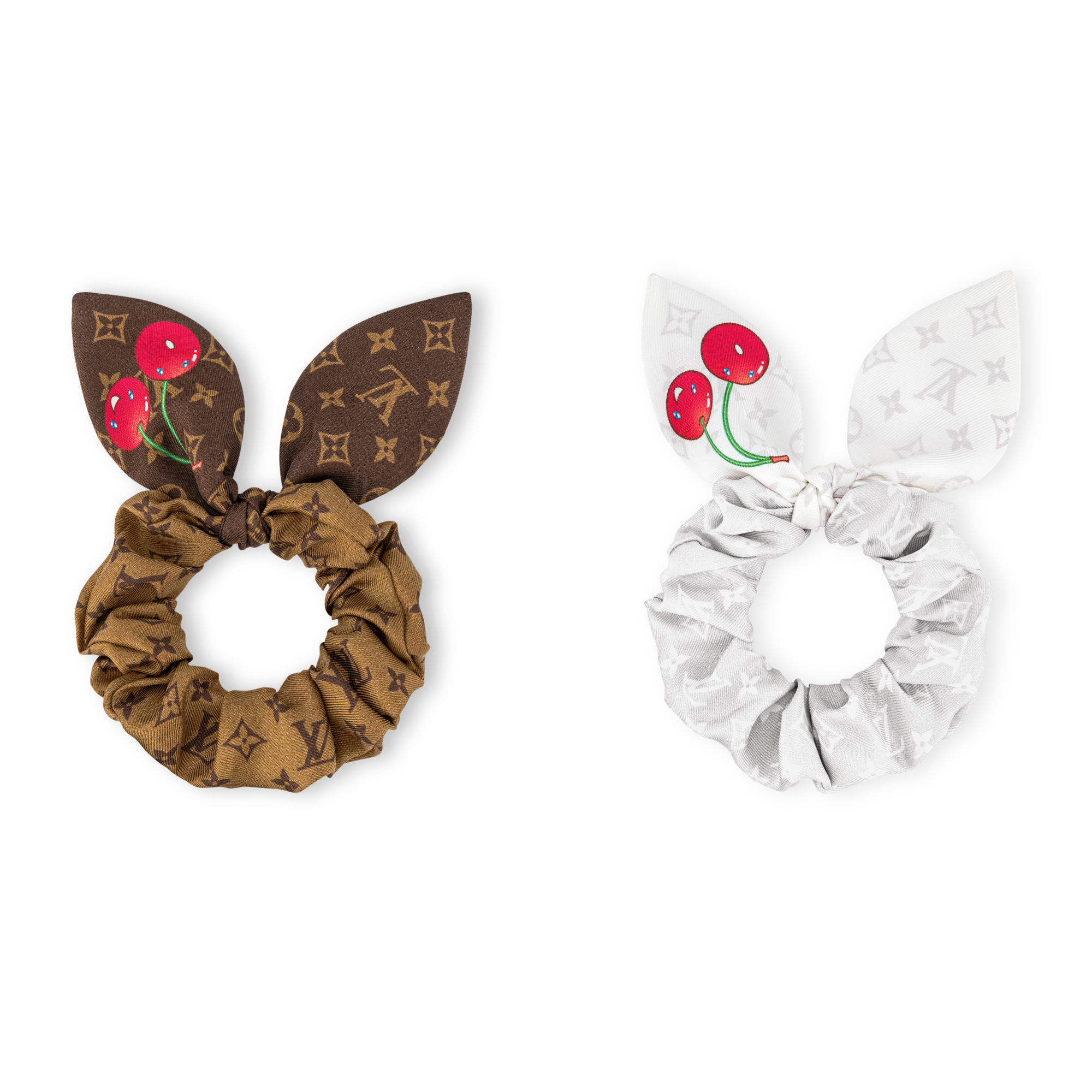 LV x TM Monogram Cerise Set of Scrunchies . in Women