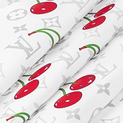 LV x TM Monogram Cerise Square 90 . in Women's Accessories Silk Squares and Bandeaus collections by Louis Vuitton (Product zoom)