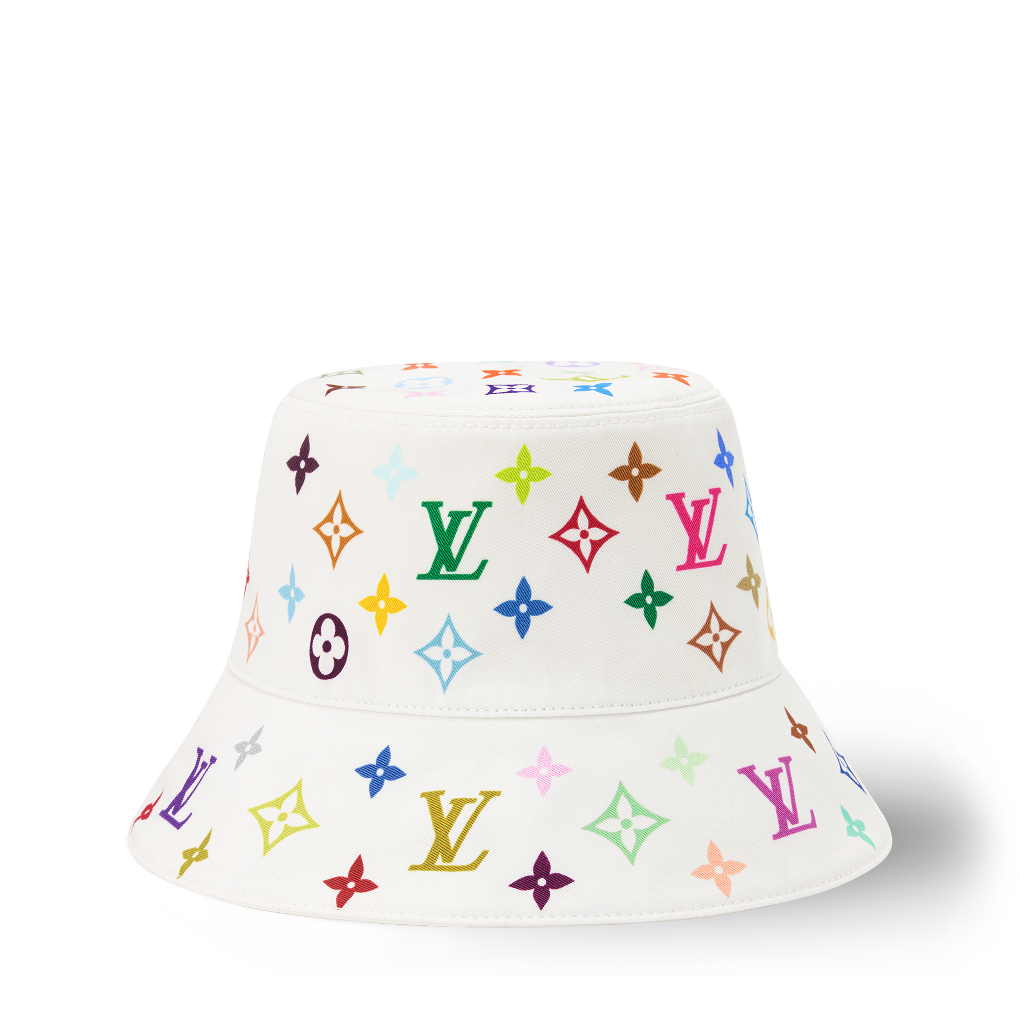 ?Limited Edition? Louis Vuitton x Kusama Reversible Bucket Hat Louis Vuitton x Yayoi Kusama Reversible Painted Dots Bucket  main image 4