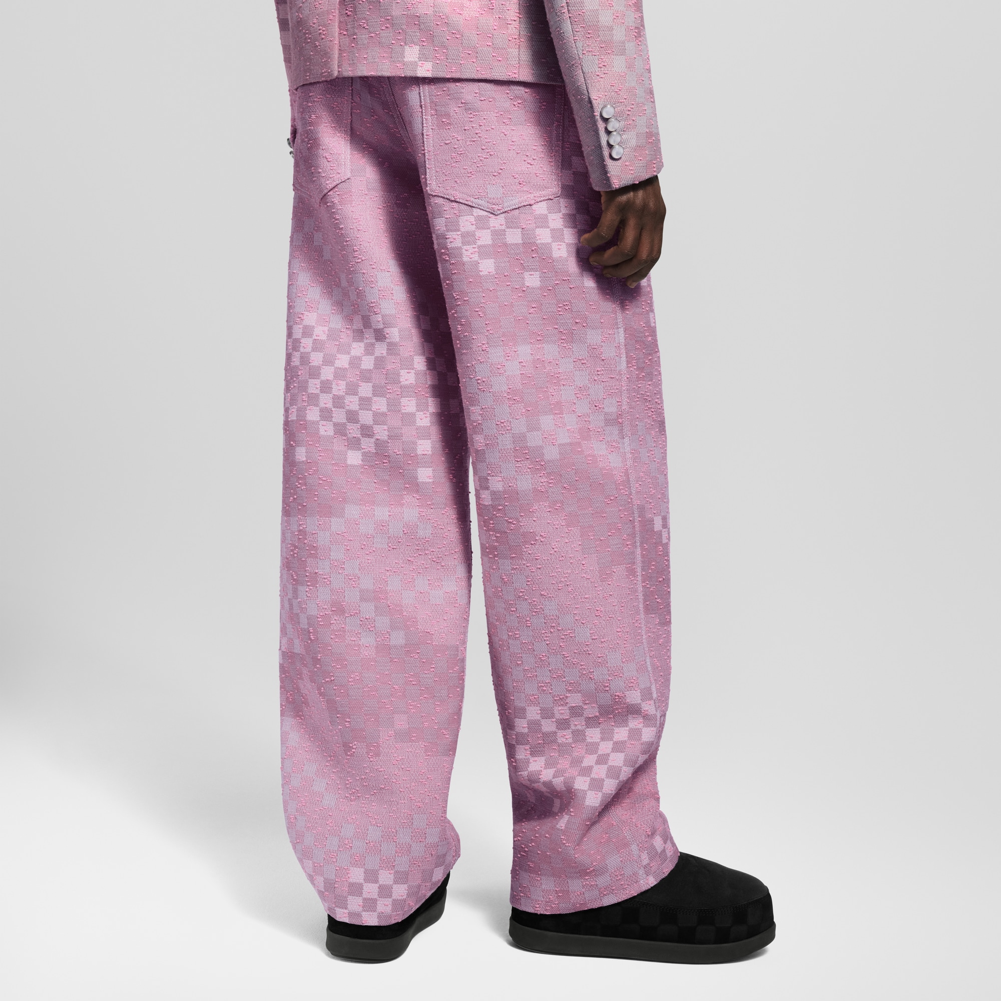 Made To Order Damoflage Tweed Workwear Pants  in Men