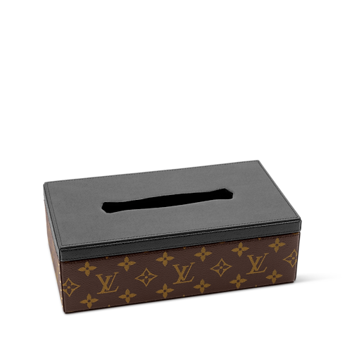 Madeleine Tissue Box . in Trunks, Travel and Home's Books and Stationery Office and Writing collections by Louis Vuitton (Product zoom)