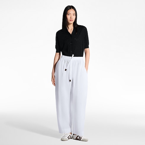 Mahina Monogram Short-Sleeved Cardigan in Women's Ready-to-Wear Knitwear collections by Louis Vuitton (Product zoom)