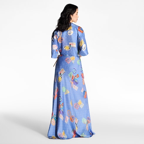 Mahina Patch Flared Maxi Skirt in Women's Ready-to-Wear Skirts and Shorts collections by Louis Vuitton (Product zoom)