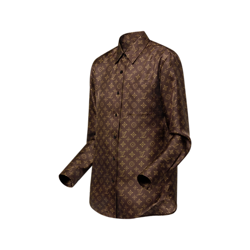 Mahina Silk Shirt in Women's Ready-to-Wear Tops collections by Louis Vuitton (Product zoom)