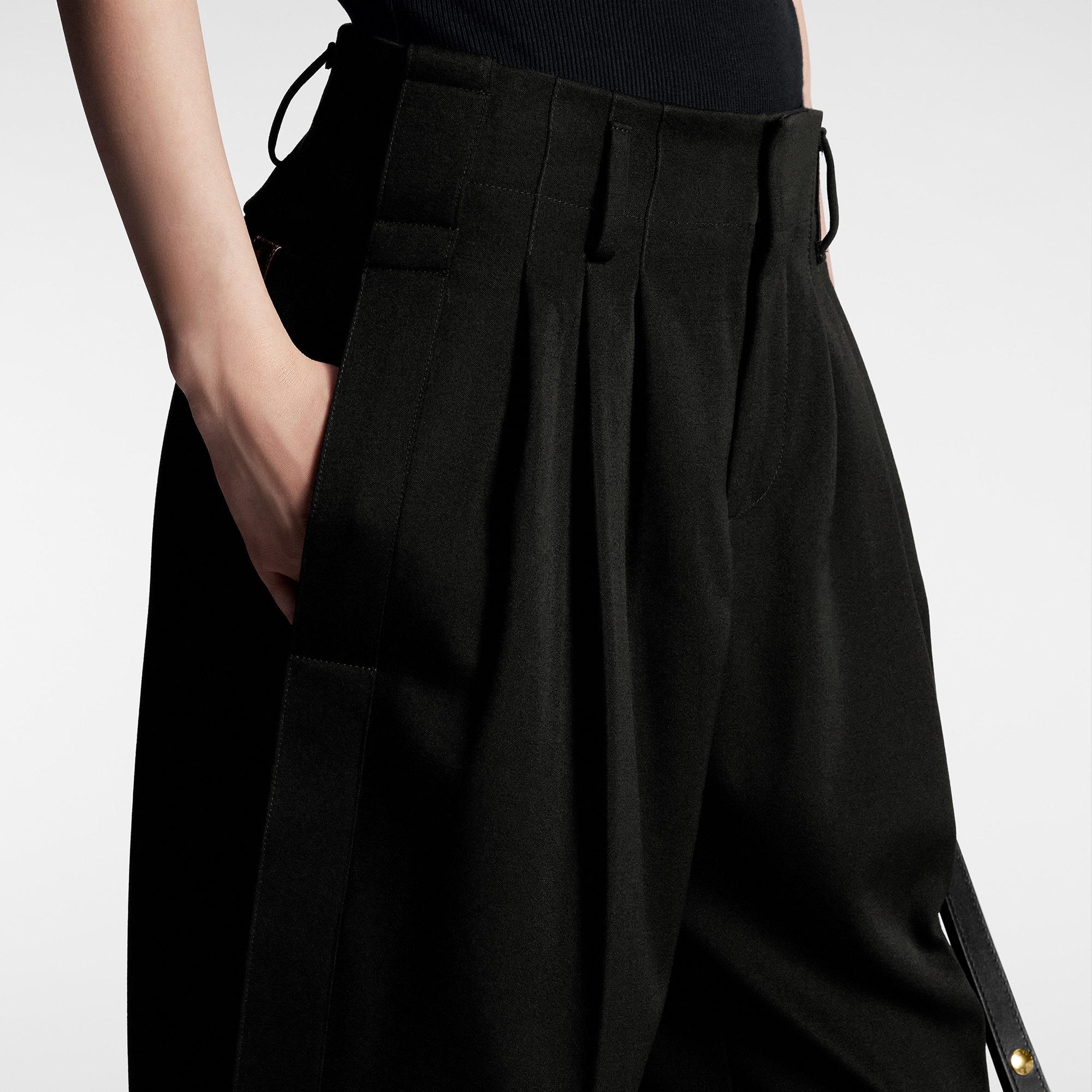 Masculine Tailored Pants   in Women