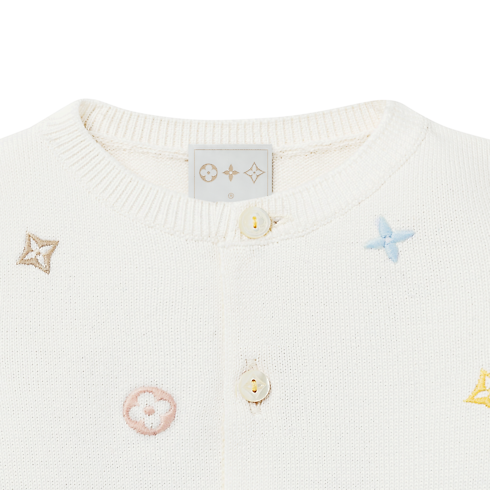 Meli Melo Embroided Cardigan . in Gifts's Gifts for Babies } collections by Louis Vuitton (Product zoom)
