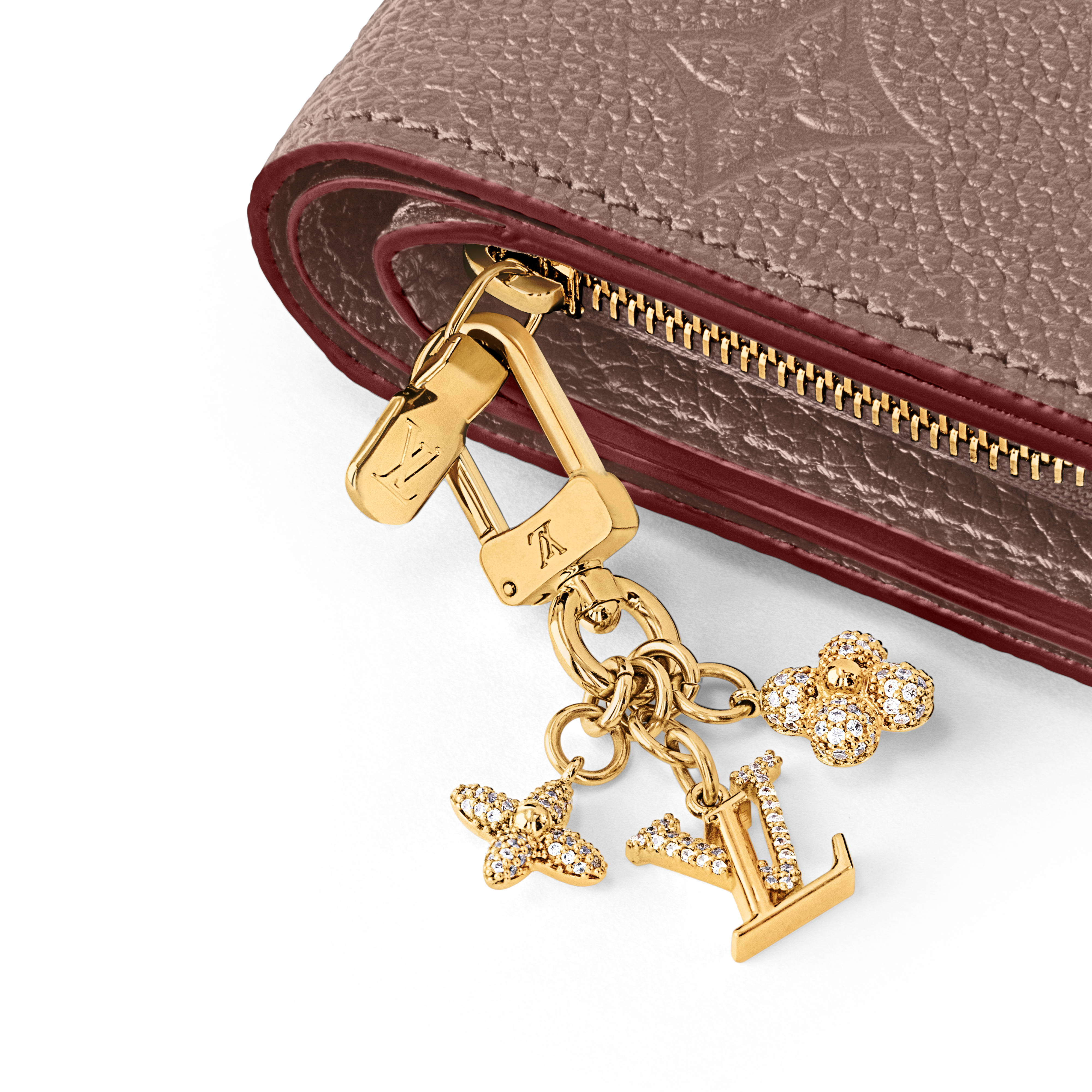 Micro Charms LV Iconic Key Holder  . in Women