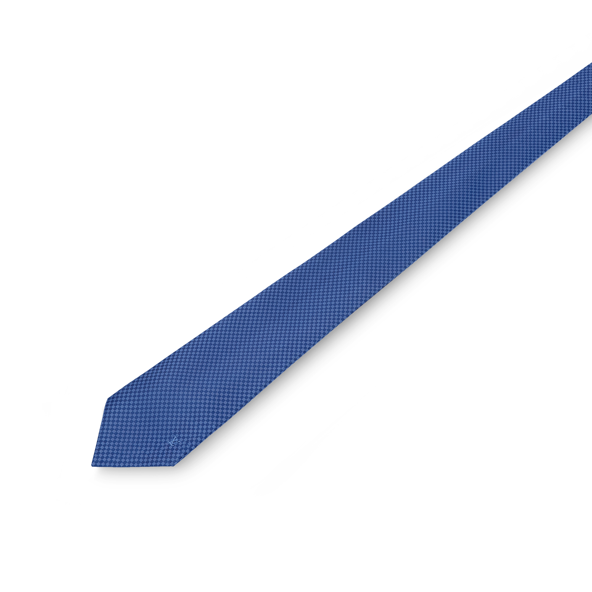 Micro Damier Tie . in Men