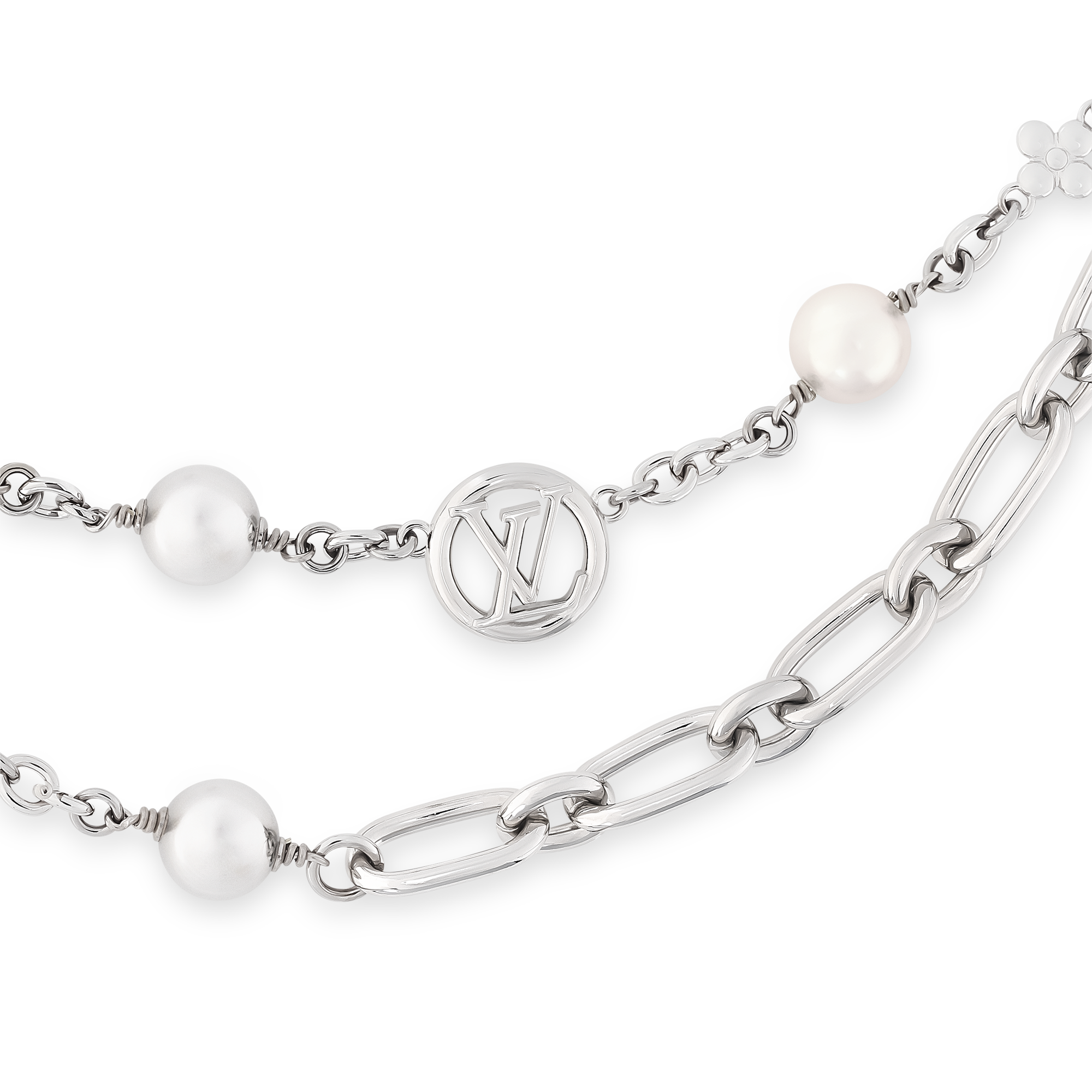 Midnight Pearl Chain Bag Charm . in Women