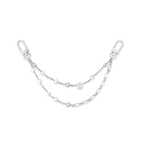 Midnight Pearl Chain Bag Charm . in Women's Accessories Key Holders and Bag Charms collections by Louis Vuitton (Product zoom)
