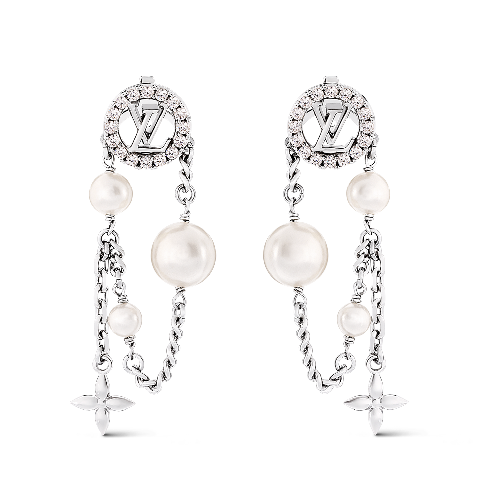 Midnight Pearl Earrings . in Women
