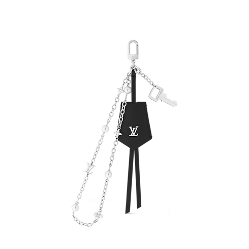 Midnight Pearls Stacking Bag Charms . in Women's Accessories Key Holders and Bag Charms collections by Louis Vuitton (Product zoom)