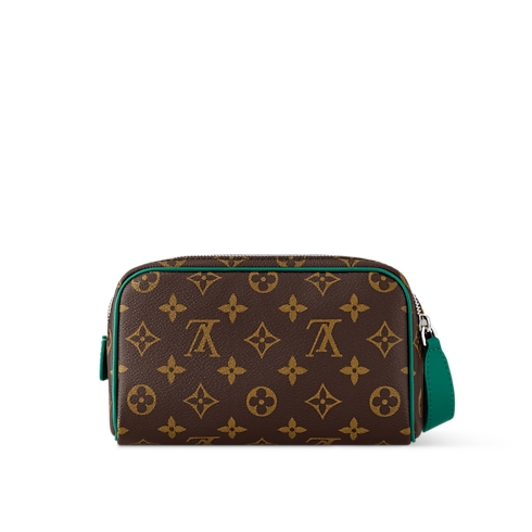 Mini Dopp Kit Monogram Macassar in Men's Travel Travel Accessories collections by Louis Vuitton (Product zoom)