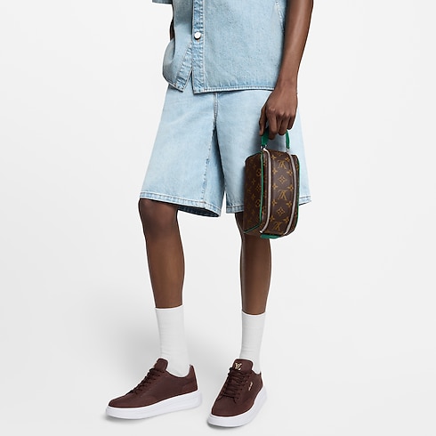 Mini Dopp Kit Monogram Macassar in Men's Travel Travel Accessories collections by Louis Vuitton (Product zoom)