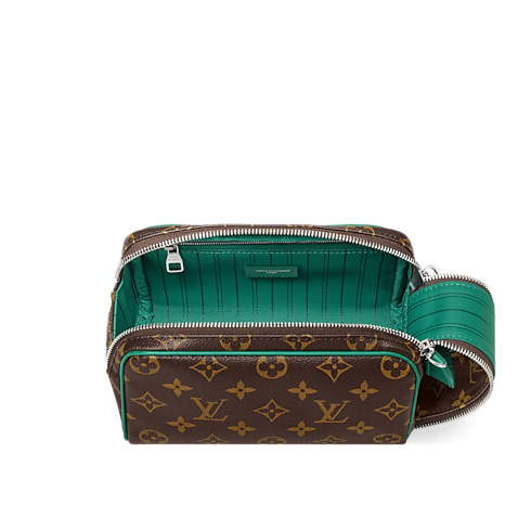 Mini Dopp Kit Monogram Macassar in Men's Travel Travel Accessories collections by Louis Vuitton (Product zoom)