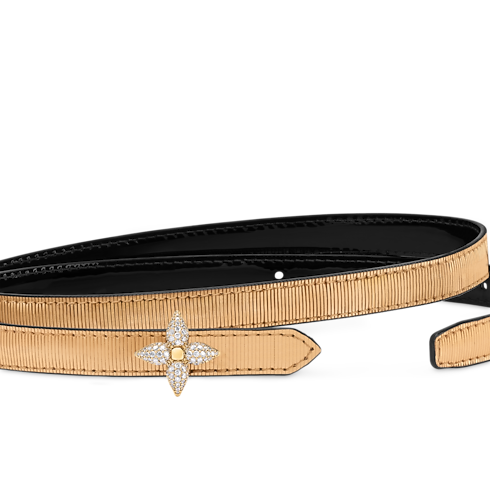 Mini Flowergram Reversible 15mm Belt in Women's Accessories Women's Belts collections by Louis Vuitton (Product zoom)