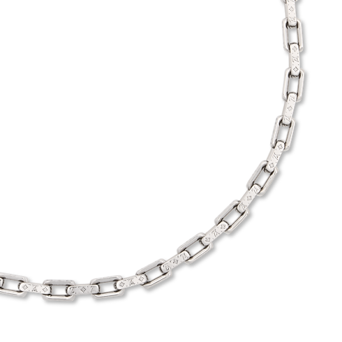 Mini Monogram Chain Necklace . in Men's Fashion Jewellery Necklaces and Pendants collections by Louis Vuitton (Product zoom)