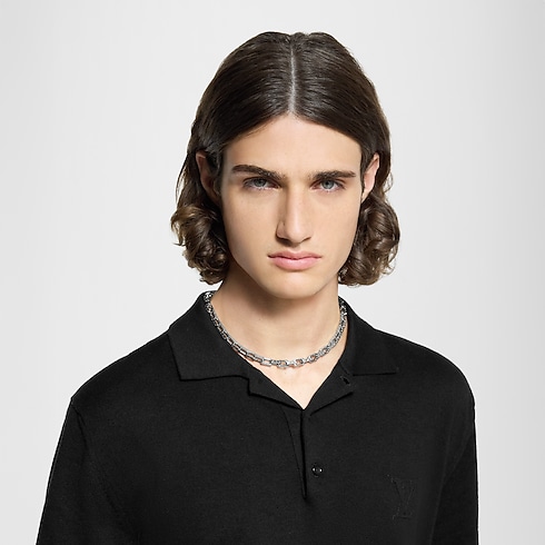 Mini Monogram Chain Necklace . in Men's Fashion Jewellery Necklaces and Pendants collections by Louis Vuitton (Product zoom)