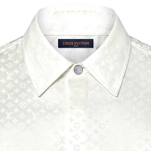 Mini Monogram Silk Evening Shirt in Men's Ready-to-Wear Shirts collections by Louis Vuitton (Product zoom)